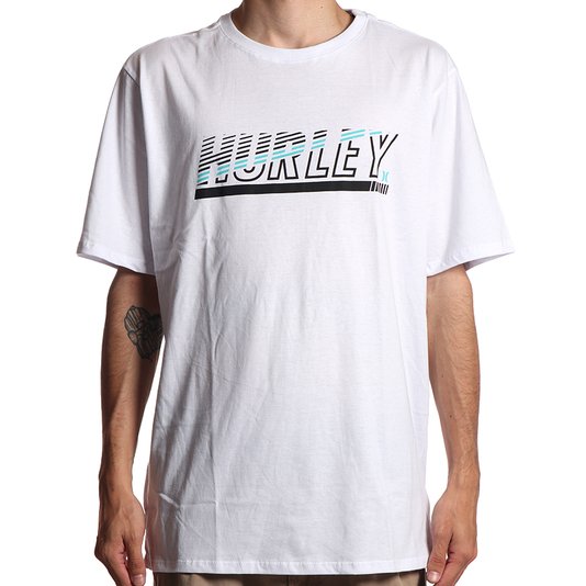 Camiseta Hurley Launch Branco