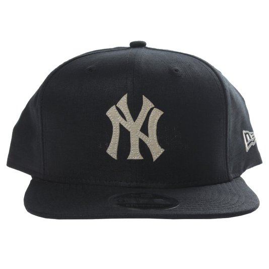 Boné New Era New York Yankees Linen Preto