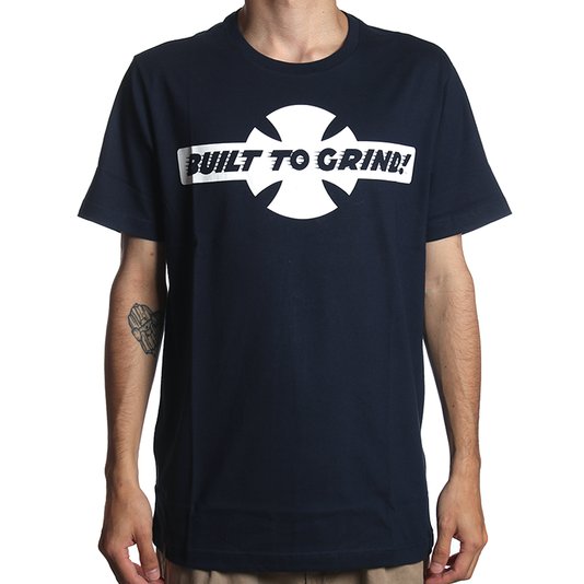 Camiseta Independent Built To Grind Azul Marinho
