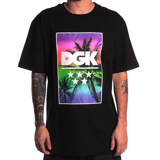 Camiseta DGK Fade Preto