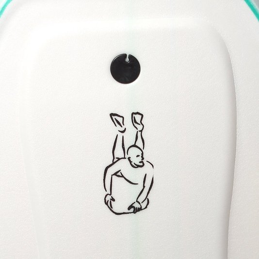Prancha Bodyboard Speed Semi Pro Branco/Verde