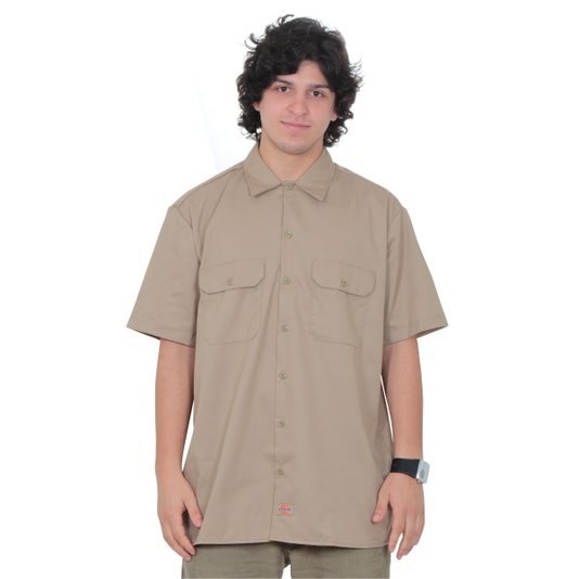 Camisa Dickies Sleeve Bege