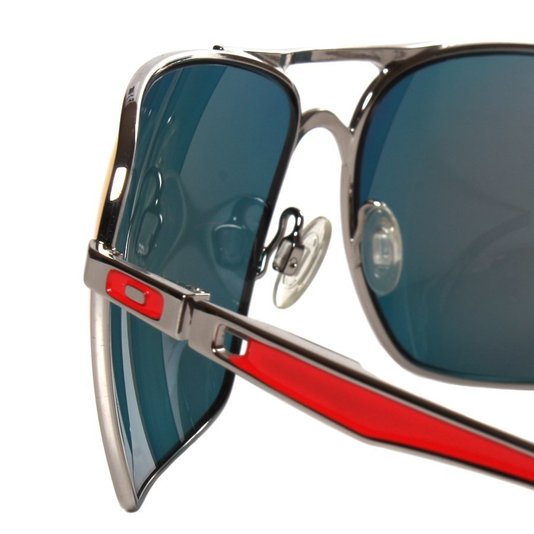 Óculos Oakley Plaintiff Squared Prata/Vermelho