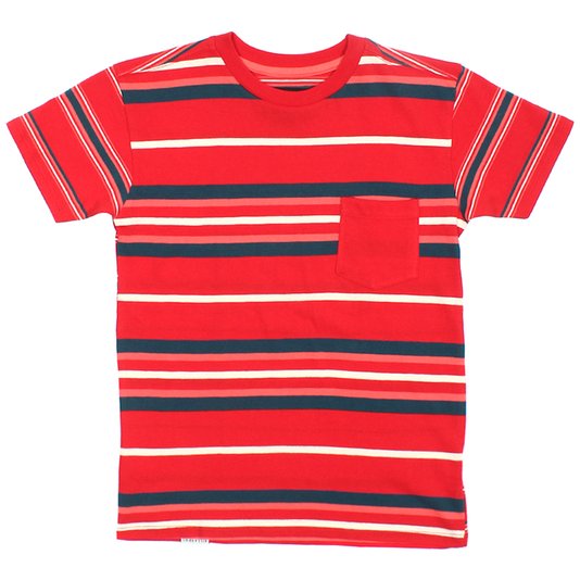 Camiseta Billabong Splitter Infantil Vermelho