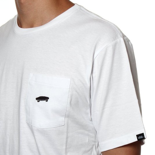 Camiseta Vans Everyday Pocket Tee II Branco