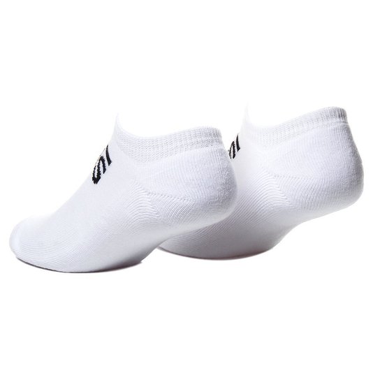 Meia Vans Kick Cano Baixo 3PK Branco