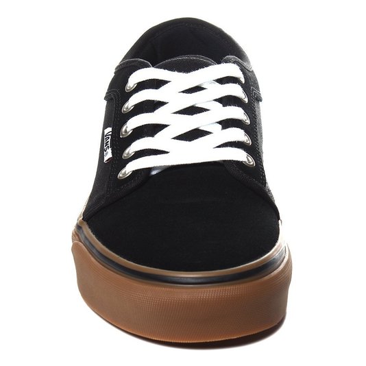 Tênis Vans Chukka Low Preto/Branco/Marrom