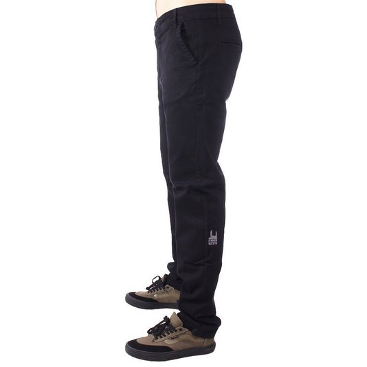 Calça Rock City Thrash Denim Preto