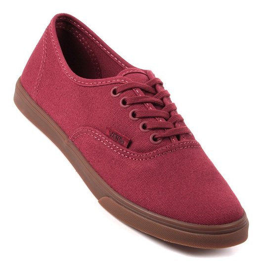 Tenis Vans Authentic Lo Pro Bordo/Marrom