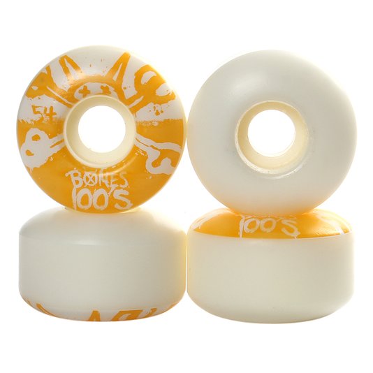 Roda Bones Original Formula Branco/Amarelo