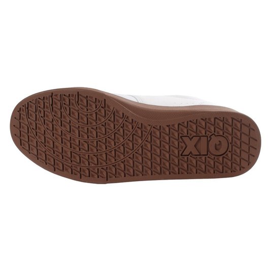 Tênis Qix Base Branco/Marrom