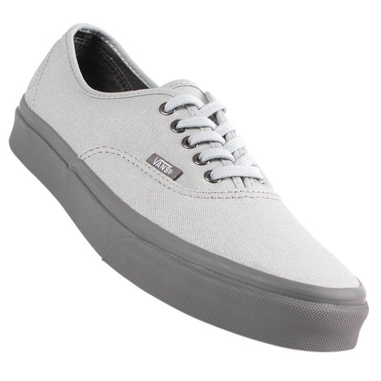 tenis vans authentic cinza