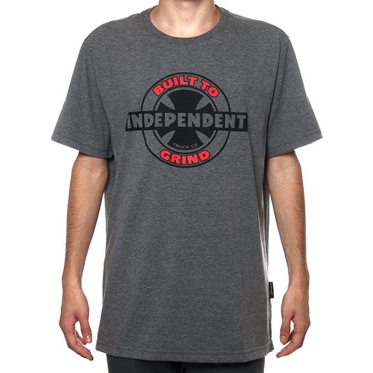 Camiseta Independent 95 BTG Ring Chumbo Mescla