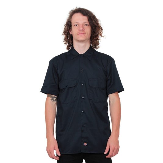 Camisa Dickies Sleeve Azul Marinho