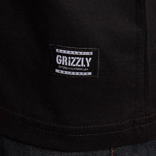 Camiseta Grizzly Day Off Pocket