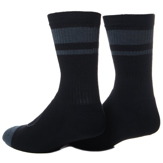 Meia Volcom Dark Stone Preto/Chumbo