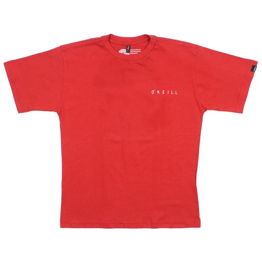 Camiseta O´neill Bassic Infantil Vermelho