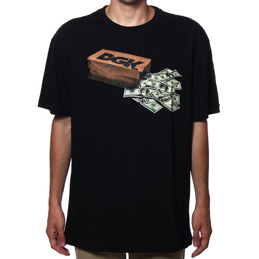 Camiseta DGK Money Bag Preto