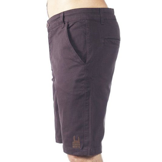 Bermuda Rock City Denim Marrom