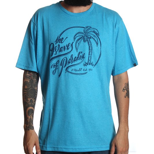 Camiseta O`neill Paradise Azul Mescla