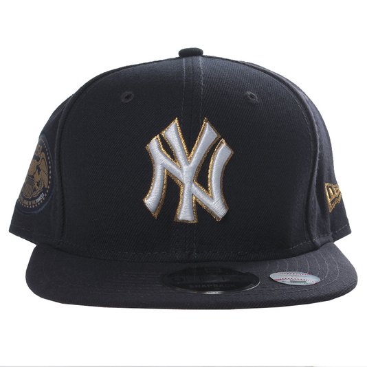 Boné New Era New York Yankees Azul Marinho/Dourado
