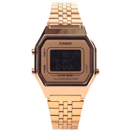 Relógio Casio Vintage La680Wga-9Bdf Dourado