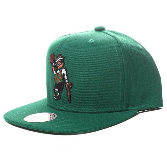 Boné Mitchell & Ness Boston Celtics Mascote Verde