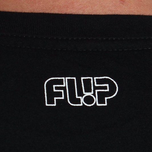 Camiseta Flip Torn Nfon Rasta Preto