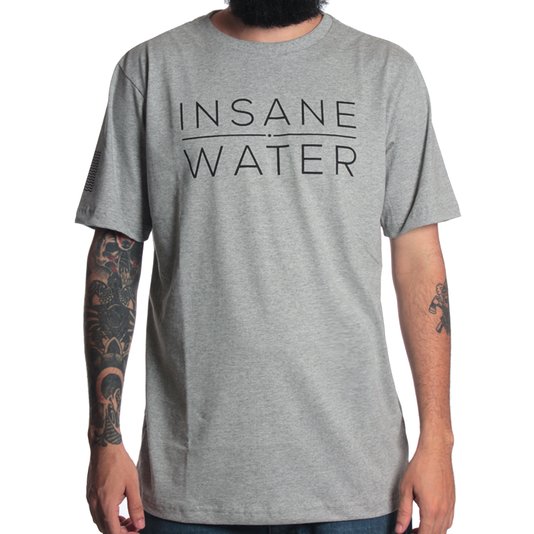 Camiseta Insane Water Big Script Mescla