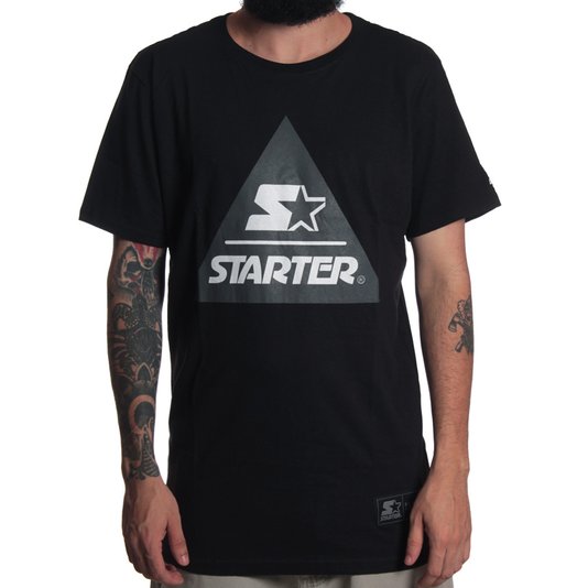 Camiseta Starter Traingle Preto