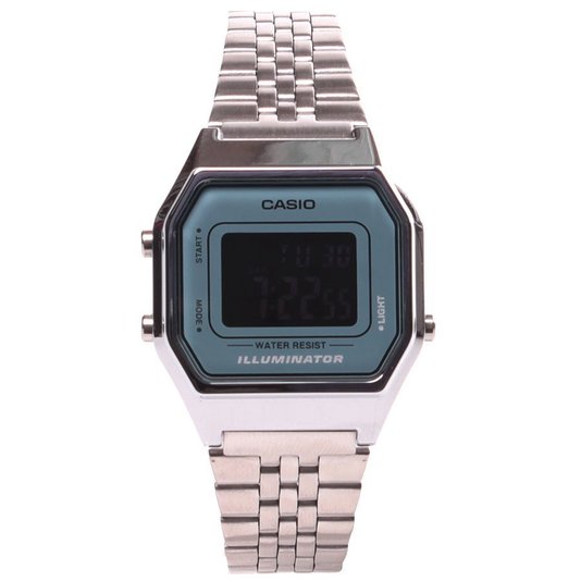 Relógio Casio Vintage LA680WA-2BDF Prata