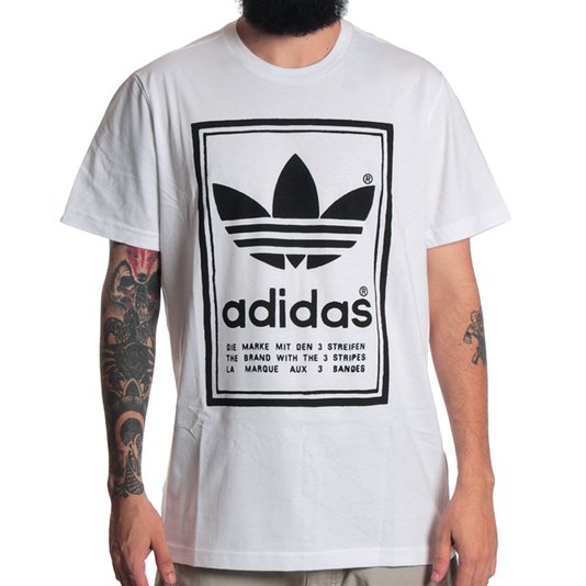 Camiseta Adidas Japan Archive Branco