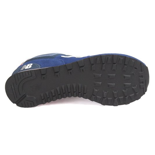 Tênis New Balance Lifestyle 574 Azul/Laranja