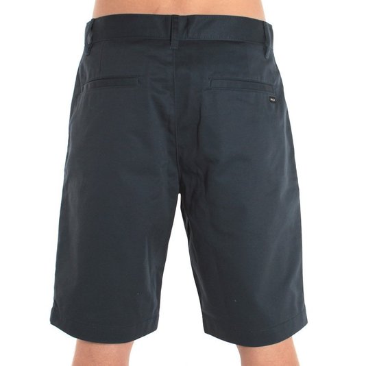 Bermuda Rvca Weekender Azul Marinho