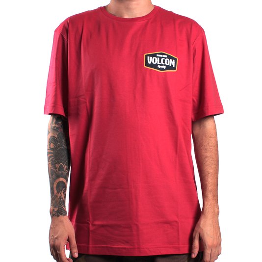 Camiseta Volcom Silk Nine Forty Vermelho