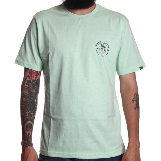 Camiseta O`neill Skibby Verde Água Claro