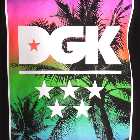 Camiseta DGK Fade Preto