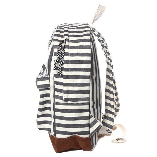 Mochila Perky Dark Navy Creme/Marrom