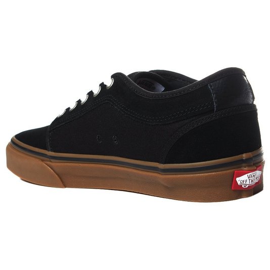 Tênis Vans Chukka Low Preto/Branco/Marrom