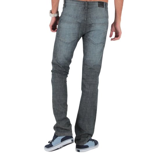 Calça New Skate Slim Stop Azul