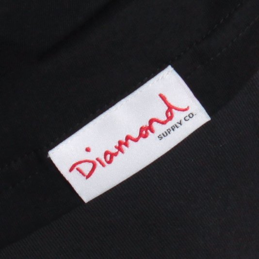 Camiseta Diamond Leopard OG Script Preto