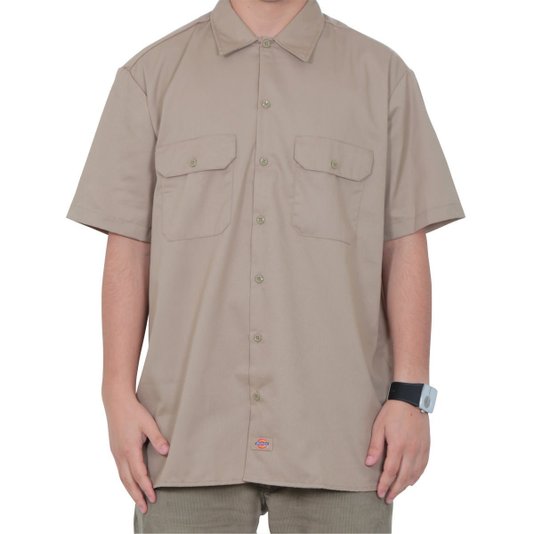 Camisa Dickies Sleeve Bege