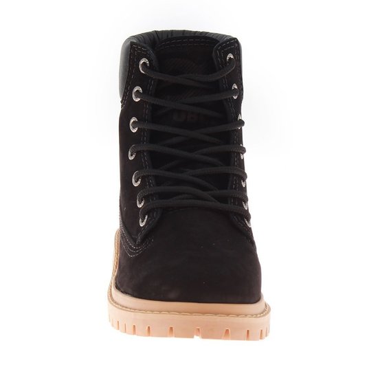 Bota Qix Coturno Double-G  Preto/Marrom