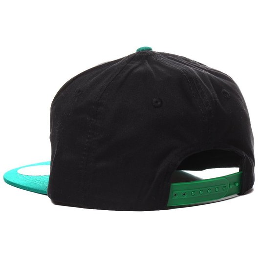 Boné Dropdead Lay Back Skull Surf Preto/Verde