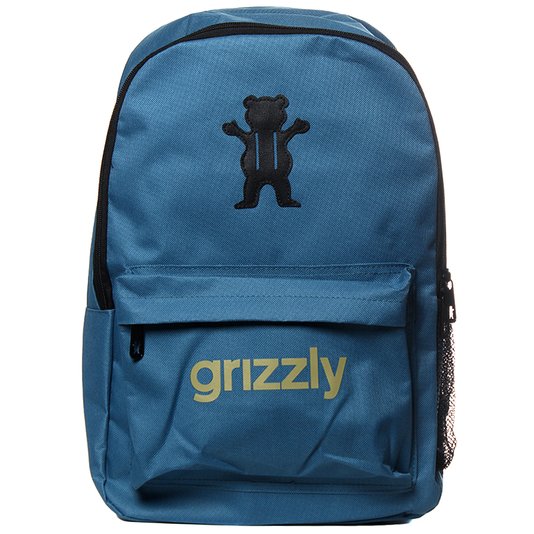 Mochila Grizzly Og Logo Azul