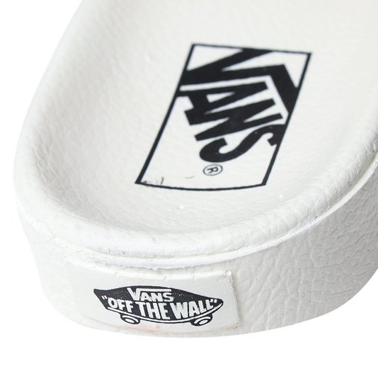 Chinelo Vans Slide-on Checkerboard Branco/Preto
