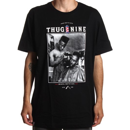 Camiseta Thug Nine Fresh Ghetto Cutz Preto