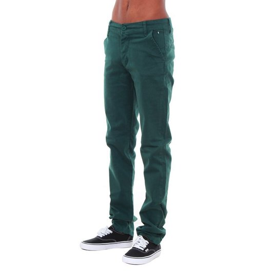 Calça Rock City Sarja Wildon The Streets Verde Musgo