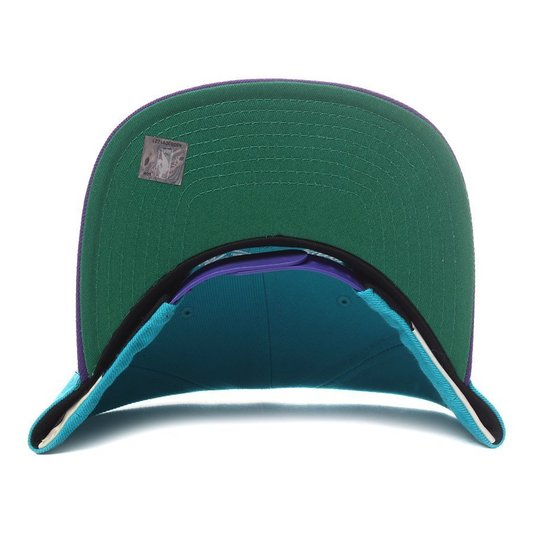 Boné Mitchell & Ness Charlotte Hornets Azul/Roxo