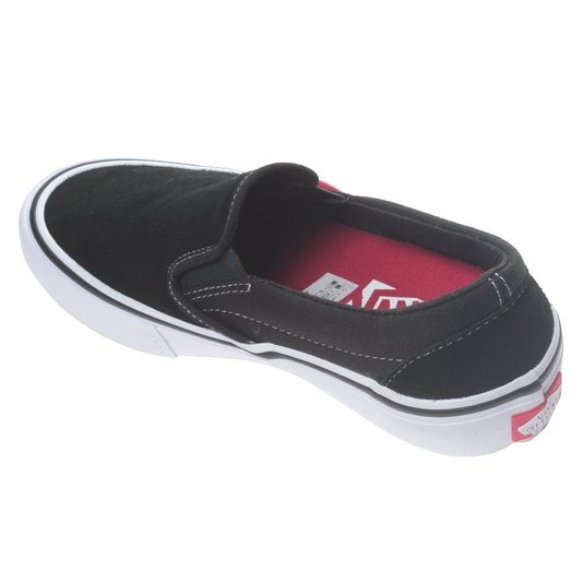 Tênis Vans Slip-on Pro Preto/Branco
